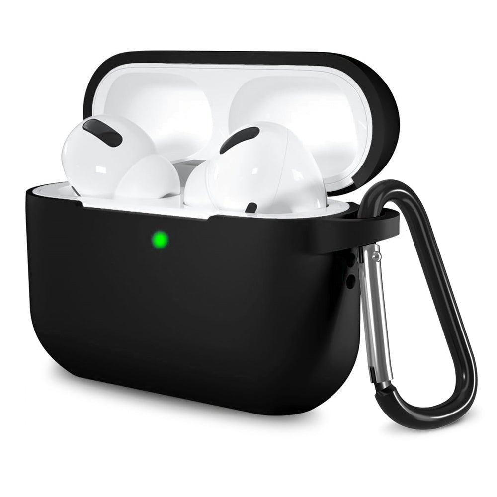 Capa Techsuit Silicone para Apple AirPods Pro Series, Preta