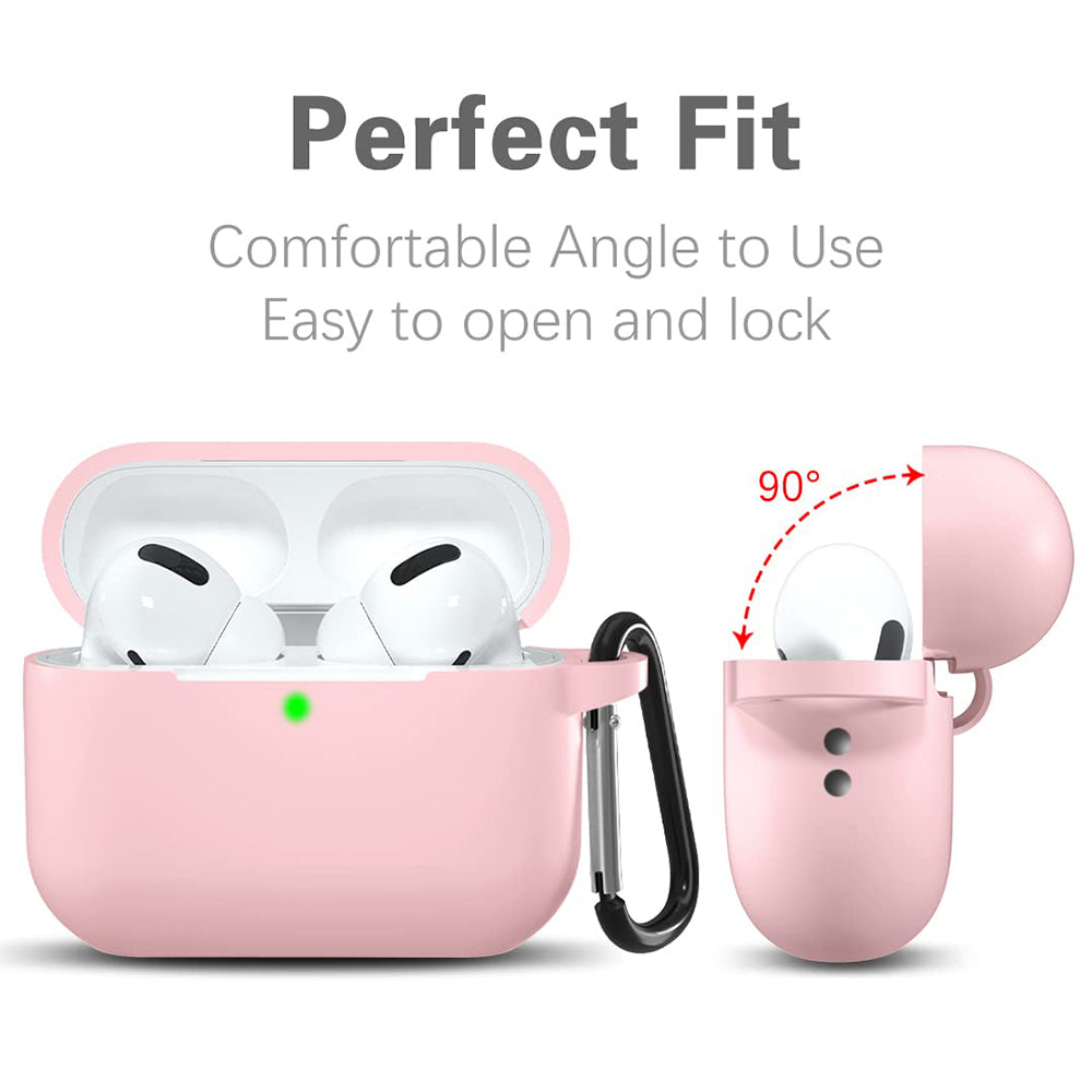 Capa Techsuit Silicone para Apple AirPods Pro Series, Rosa