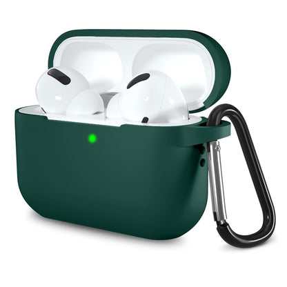 Techsuit Silicone Case for Apple AirPods Pro Series, Dark Green