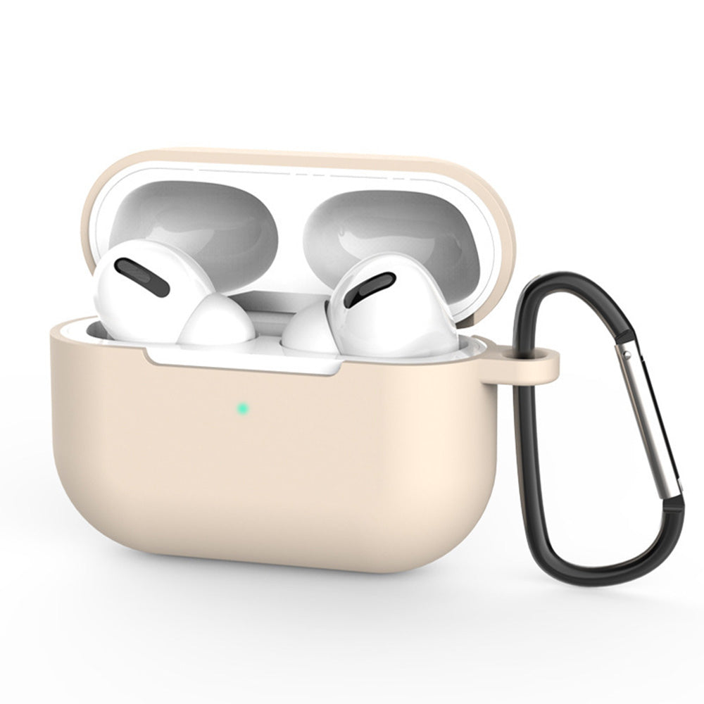 Capa Techsuit Silicone Case para Apple AirPods Pro 3, Creme