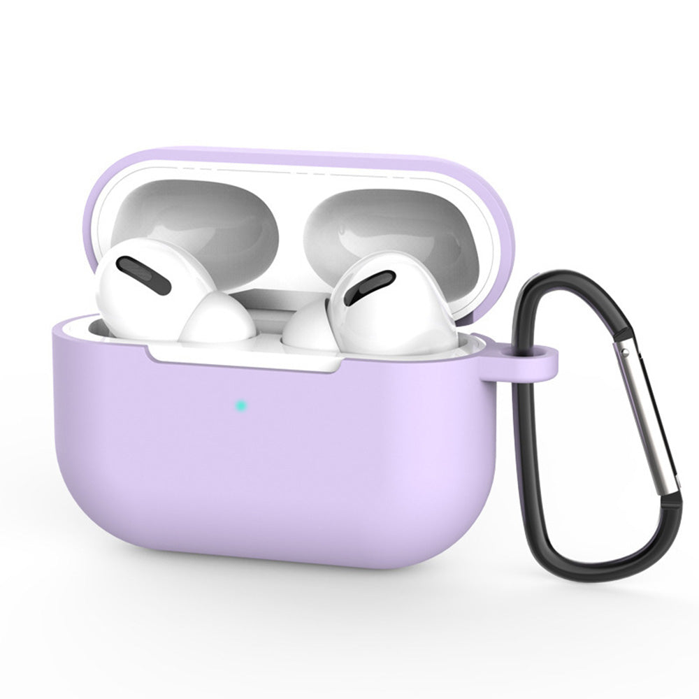 Techsuit Silicone Case for Apple AirPods Pro 3, Purple