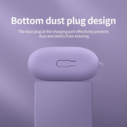 Capa Techsuit Silicone para Huawei FreeClip, Preta