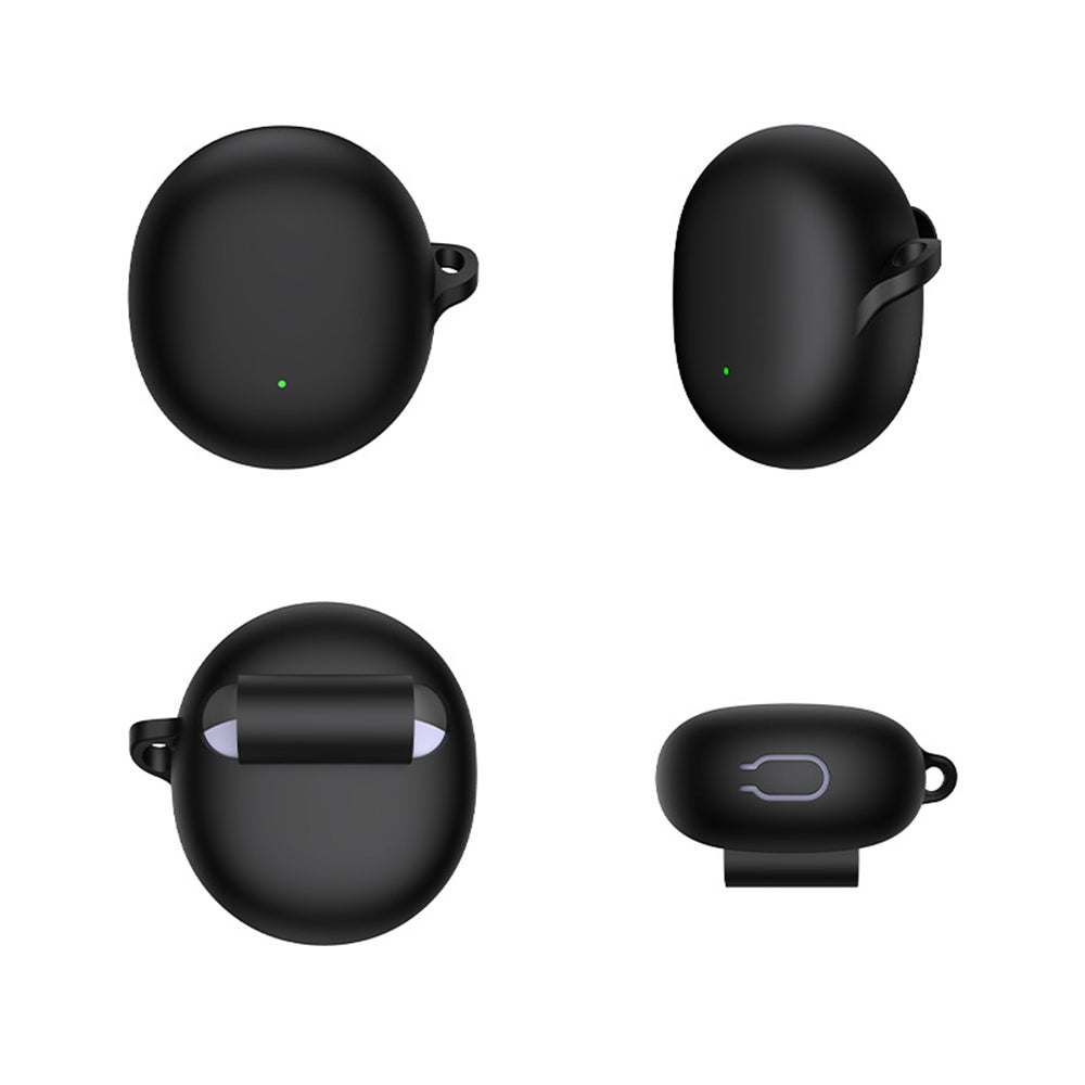 Capa Techsuit Silicone para Oppo Enco Air3, Preta