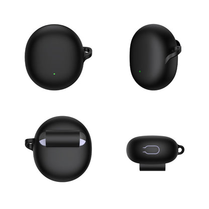 Capa Techsuit Silicone para Oppo Enco Air3, Preta