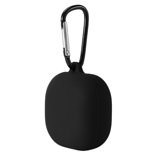 Capa Techsuit Silicone para Samsung Galaxy Buds FE / Buds2 Pro / Buds2 / Buds Pro / Buds Live, Preta