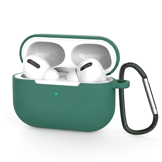 Capa Techsuit Silicone para Apple AirPods Pro 3, Verde