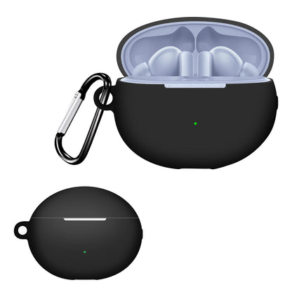 Capa Techsuit Silicone para Huawei FreeBuds 6i, Preta