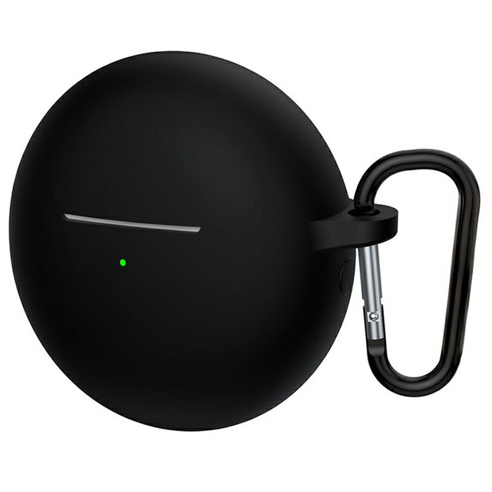 Capa Techsuit Silicone para Huawei FreeBuds 7i, Preta