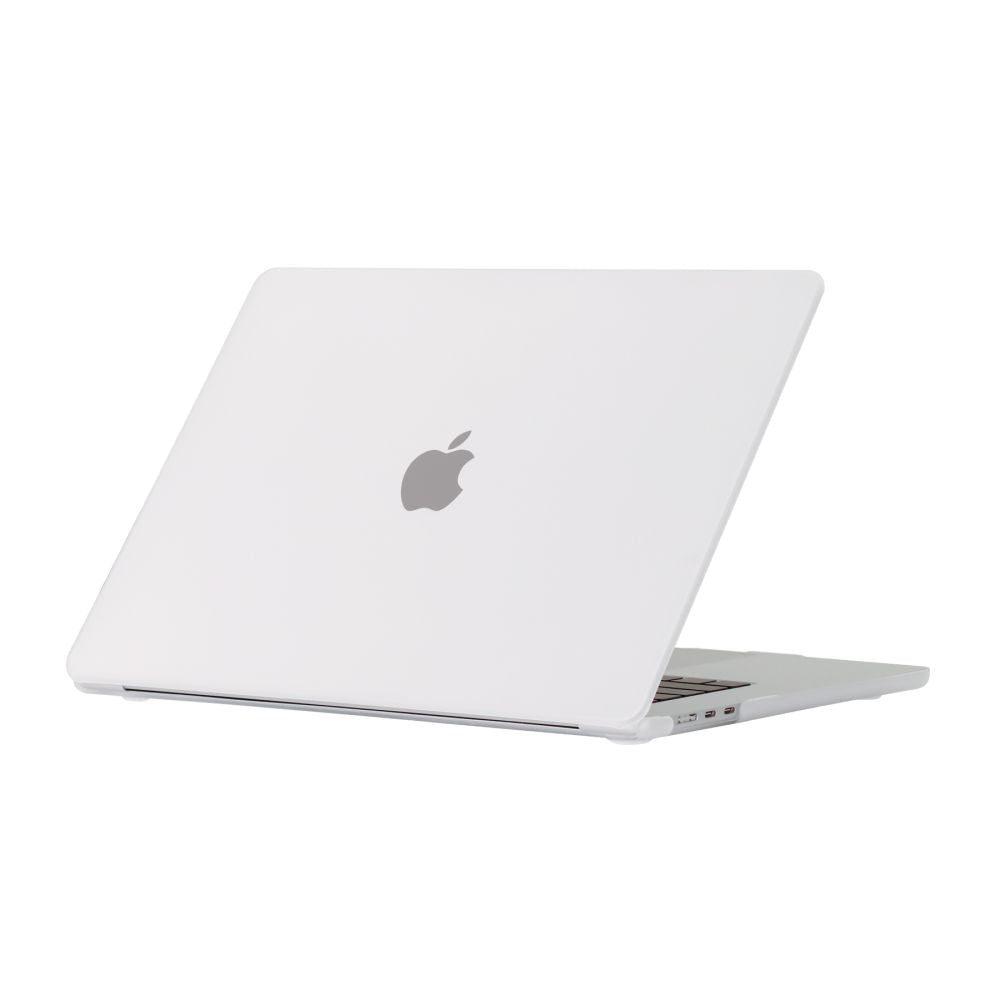 Capa Techsuit UltraShell para Apple MacBook Air M3 15 polegadas (2024) / Air M2 15 polegadas (2023), Transparente Fosca