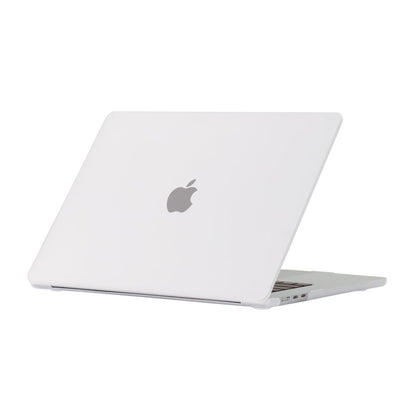 Capa Techsuit UltraShell para Apple MacBook Air M3 15 polegadas (2024) / Air M2 15 polegadas (2023), Transparente Fosca