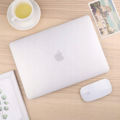 Capa Techsuit UltraShell para Apple MacBook Air M3 15 polegadas (2024) / Air M2 15 polegadas (2023), Transparente Fosca