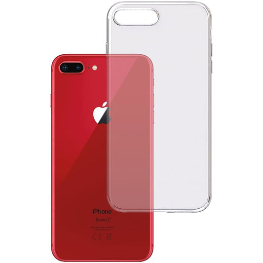 Capa para Apple iPhone 8 Plus / 7 Plus, 3MK, Clara, Transparente