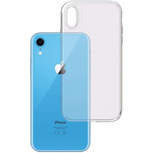 Capa para Apple iPhone XR, 3MK, Clara, Transparente