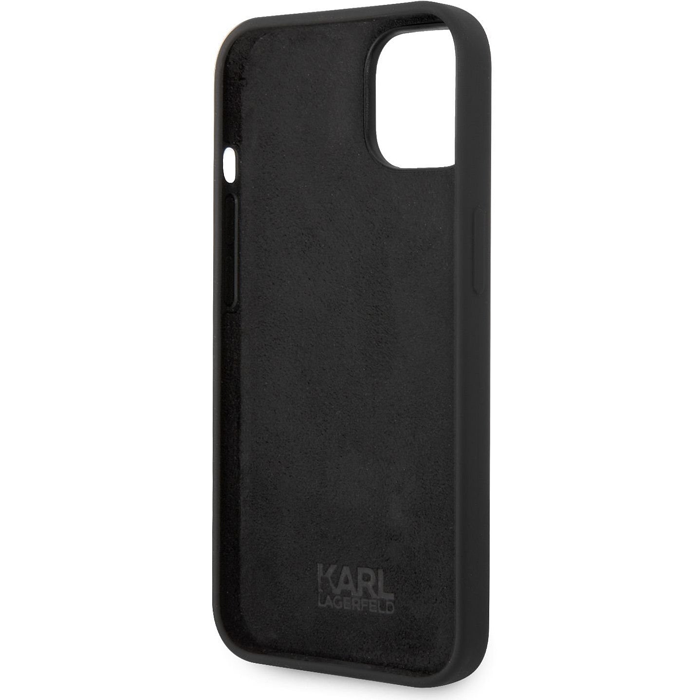Capa para Apple iPhone 14 Plus, Karl Lagerfeld, Silicone Body Choupette, Preta