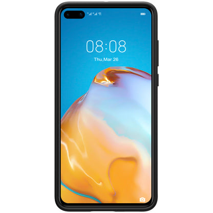 Capa para Huawei P40, Nillkin, Flex Pure Liquid Silicone, Preto