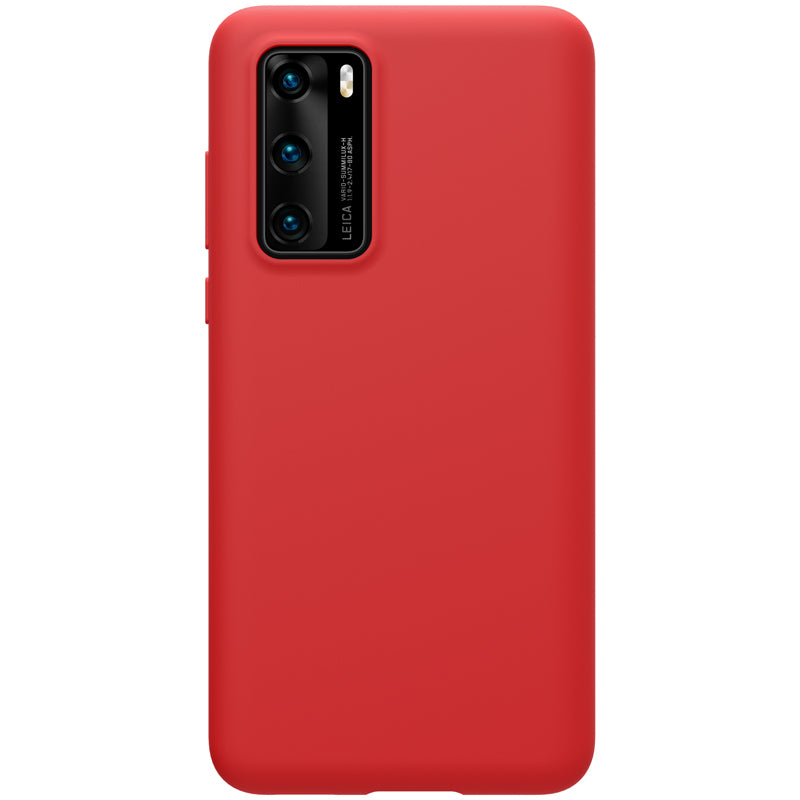 Capa para Huawei P40, Nillkin, Flex Pure Liquid Silicone, cor-de-rosa