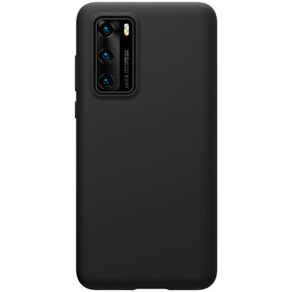 Capa para Huawei P40, Nillkin, Flex Pure Liquid Silicone, Preto