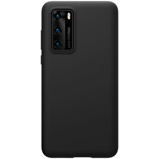 Capa para Huawei P40, Nillkin, Flex Pure Liquid Silicone, Preto