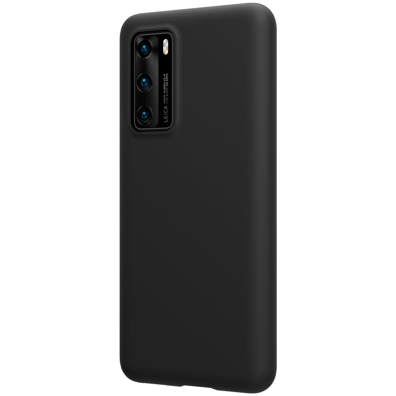 Capa para Huawei P40, Nillkin, Flex Pure Liquid Silicone, Preto