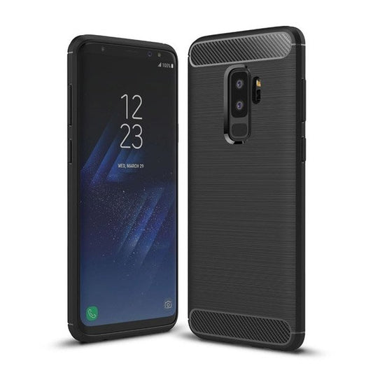Capa para Samsung Galaxy S9+ G965, OEM, Carbono, Preta