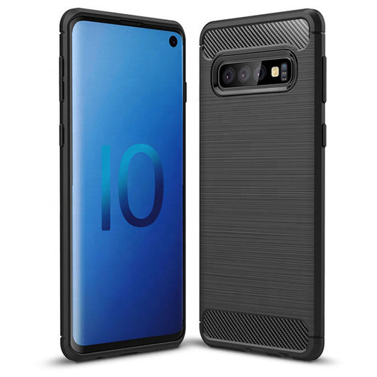 Capa para Samsung Galaxy A50s A507 / A30s A307 / A20 A205 / A50 A505 / A30 A305, OEM, Carbono, Preta