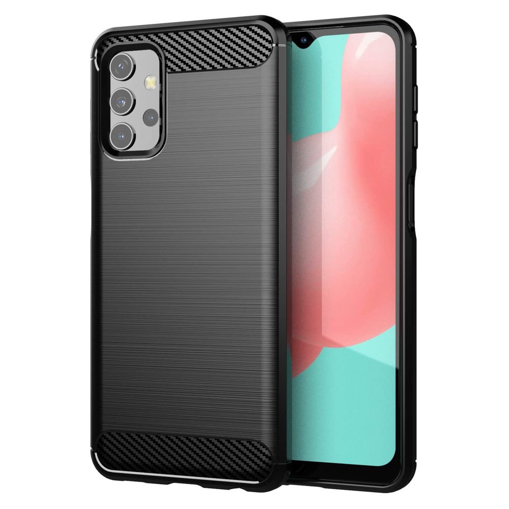 Capa para Samsung Galaxy A32 A325, OEM, Carbono, Preta