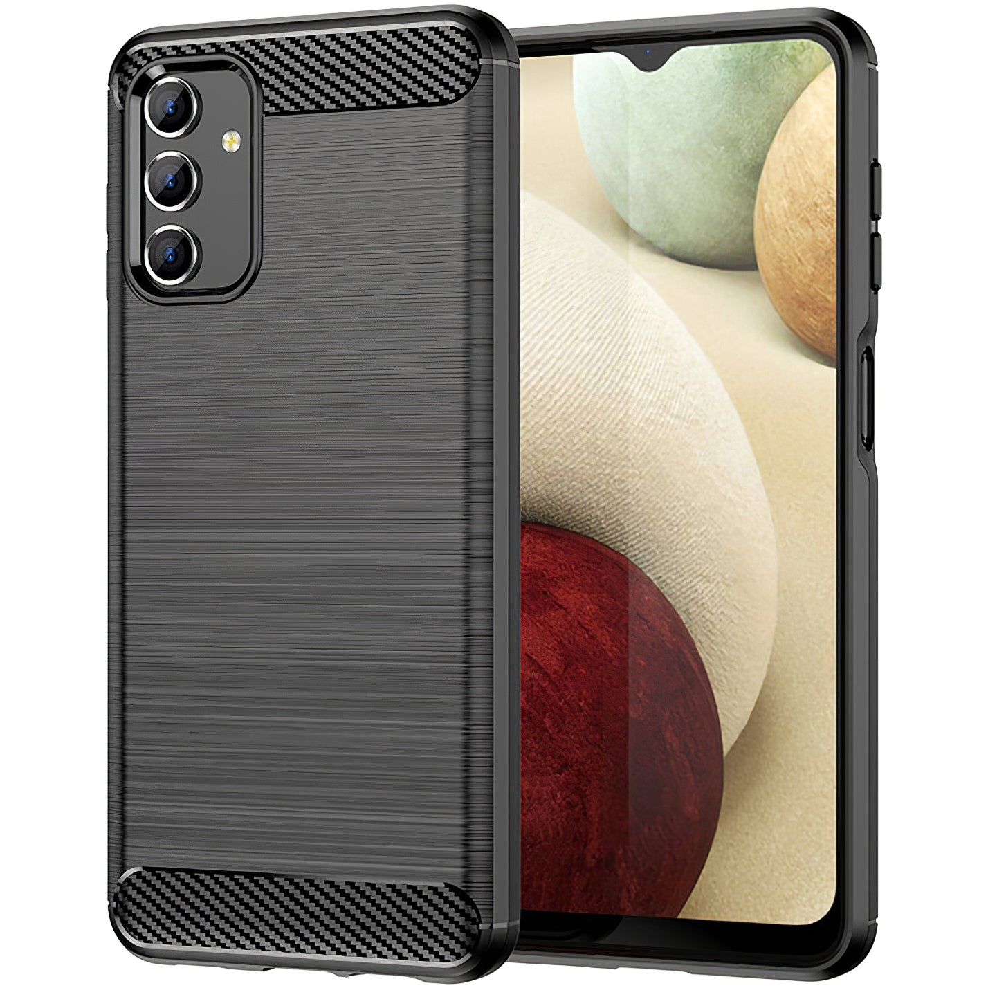 Capa para Samsung Galaxy A04s A047 / A13 5G A136, OEM, Carbono, Preta
