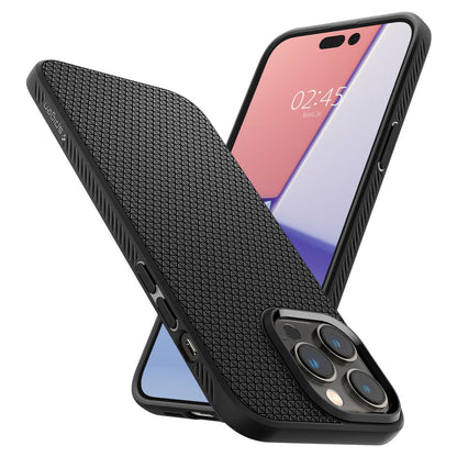 Capa para Apple iPhone 14 Pro, Spigen, Liquid Air Matte, Preto