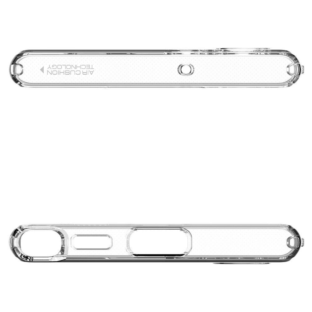 Capa para Samsung Galaxy S22 Ultra 5G S908, Spigen, Cristal líquido, Transparente ACS03912