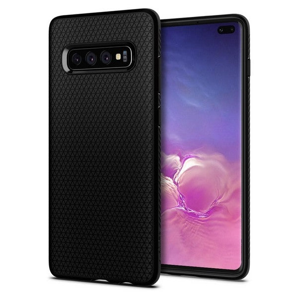 Capa para Samsung Galaxy S10+ G975, Spigen, Liquid Air, Preto 606CS25764