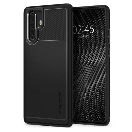 Capa para Huawei P30 Pro, Spigen, Rugged Armour, Preto L37CS25725