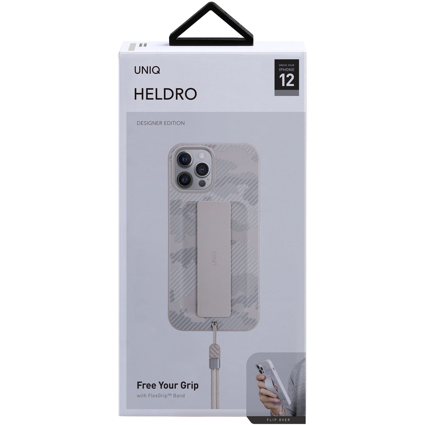 Capa para Apple iPhone 12 Pro Max, UNIQ, Heldro DE, Branco