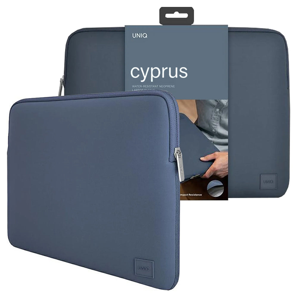 Capa UNIQ Cyprus para Portátil até 14 polegadas, Azul Marinho