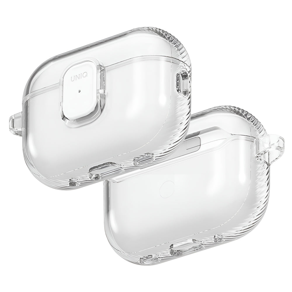 Capa UNIQ Glase Pro para Apple AirPods Pro 3, Transparente