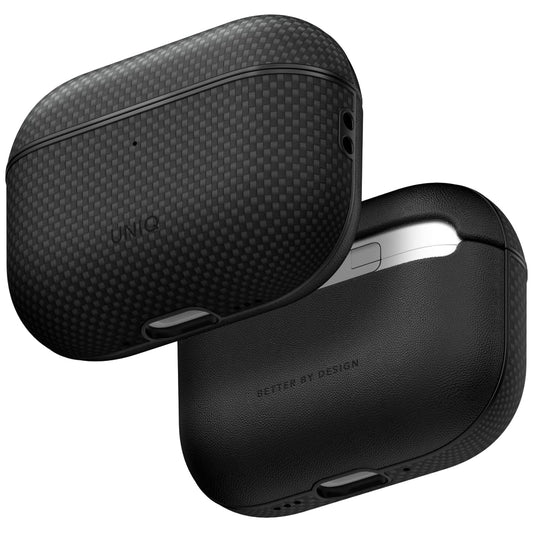 Capa UNIQ Keva Prime para Apple AirPods Pro 3, Preta