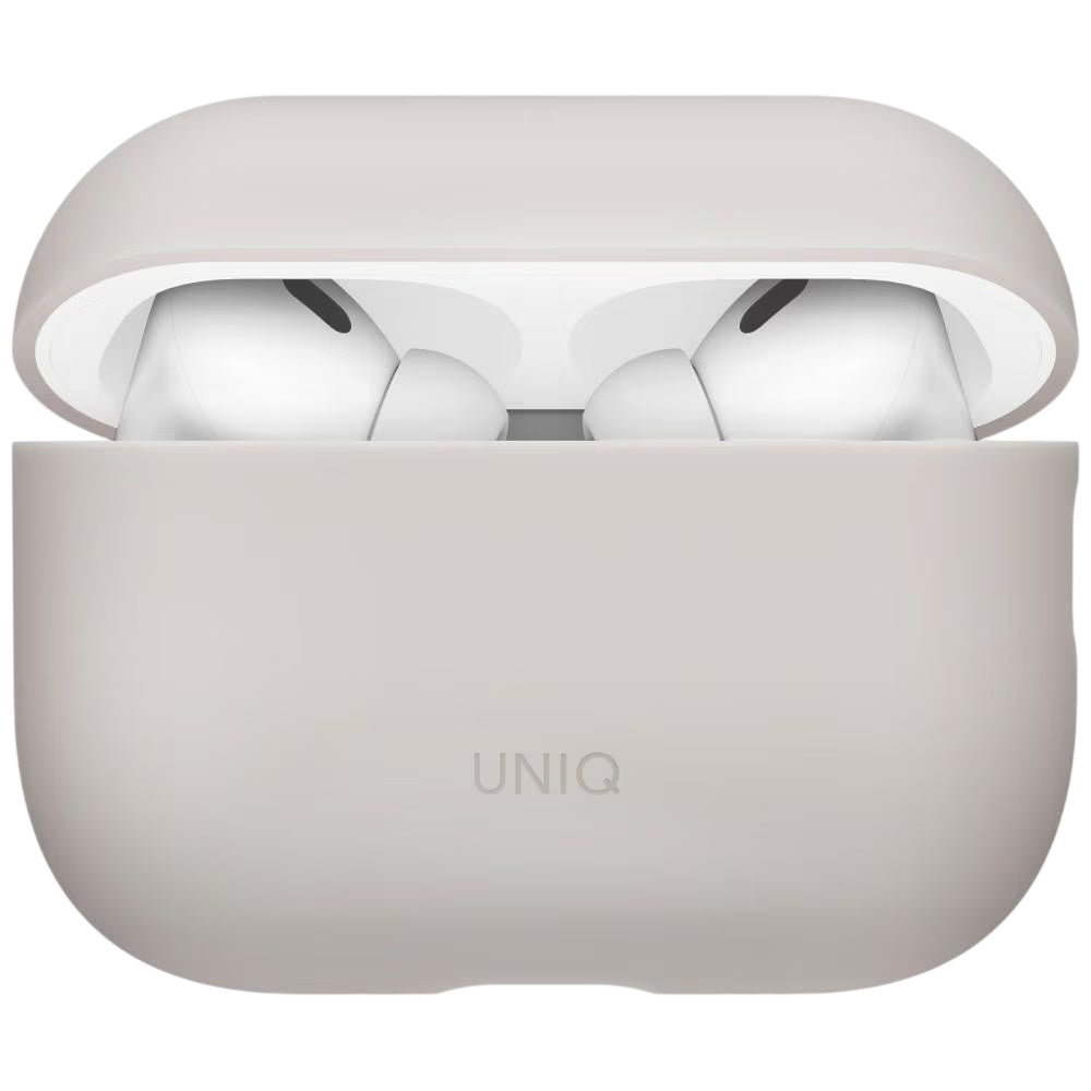 Capa UNIQ Lino para Apple AirPods Pro 3, Bege