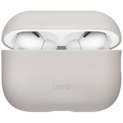 Capa UNIQ Lino para Apple AirPods Pro 3, Bege