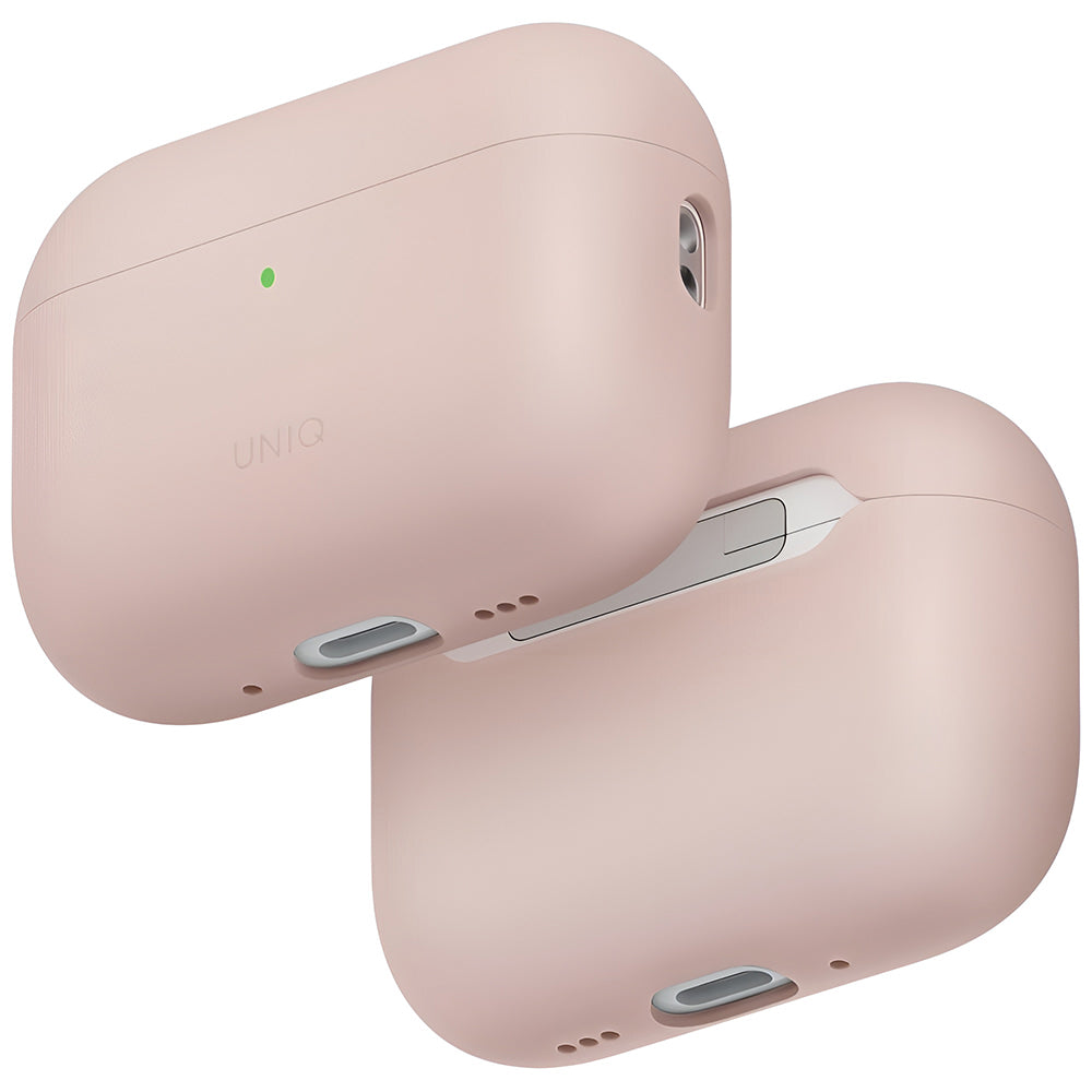 Capa UNIQ Lino para Apple AirPods Pro 3, Rosa
