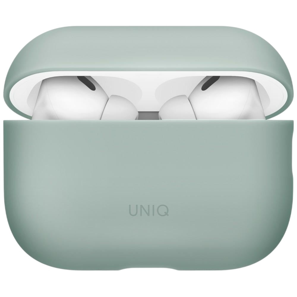 Capa UNIQ Lino para Apple AirPods Pro 3, Verde Menta