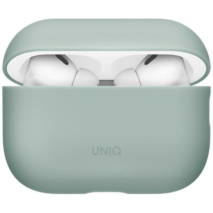 Capa UNIQ Lino para Apple AirPods Pro 3, Verde Menta