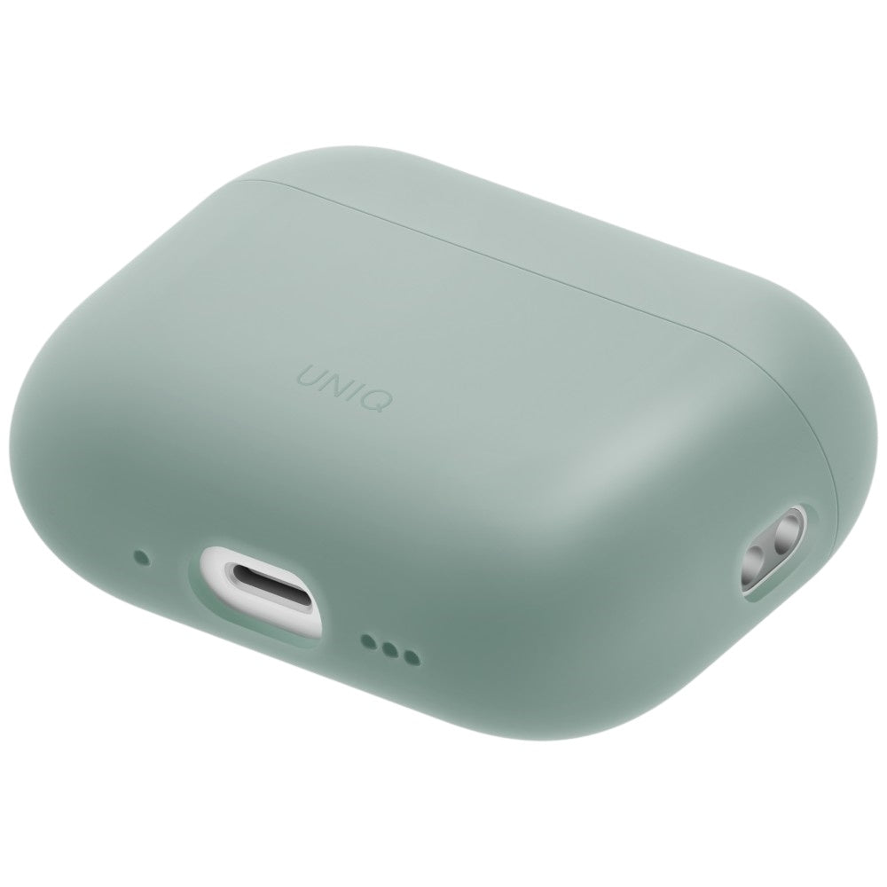 Capa UNIQ Lino para Apple AirPods Pro 3, Verde Menta