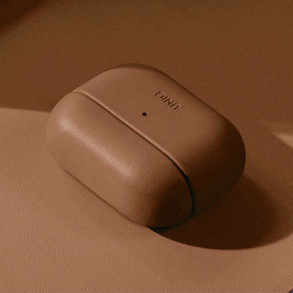 Capa UNIQ Lyden Vex para Apple AirPods Pro 3, Castanho
