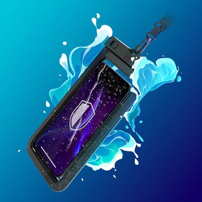 Capa Universal Impermeável para Telemóvel até 7 polegadas, 3MK, Hydro, Preta