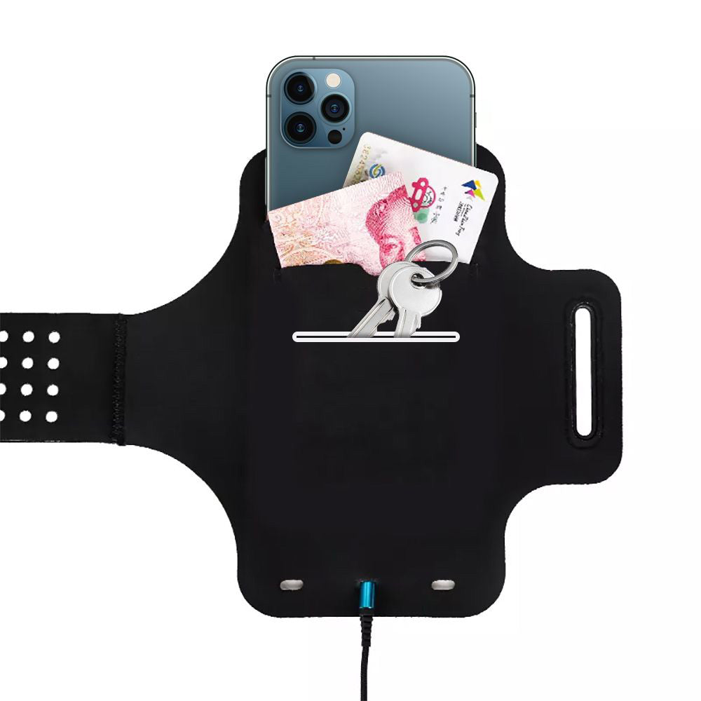 Capa Universal para Telemóvel máx. 6.5 polegadas, Techsuit, Sports TH10, Cinzento