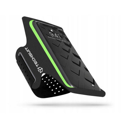 Capa Universal para Telemóvel máx. 6,5 polegadas, Techsuit, Sports TH10, Verde