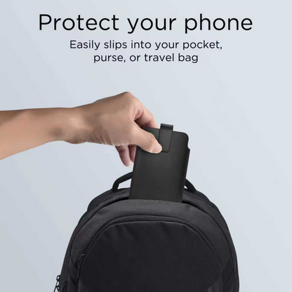 Capa Universal para Telefone, Tech-Protect, SM65, Preta Vermelha