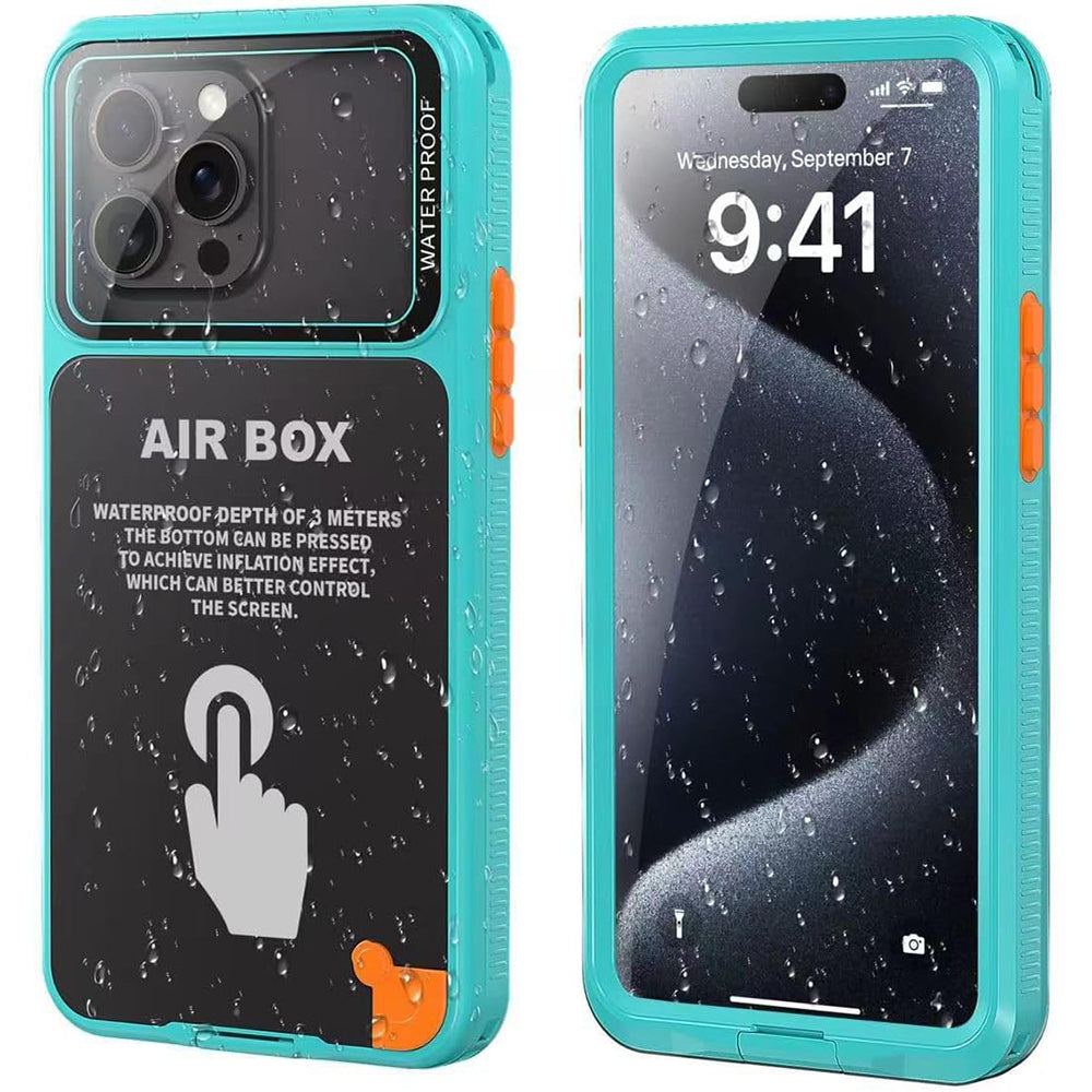 Capa Universal à Prova de Água para Telemóvel máx. 6.1 polegadas, ShellBox, AirBox, Azul