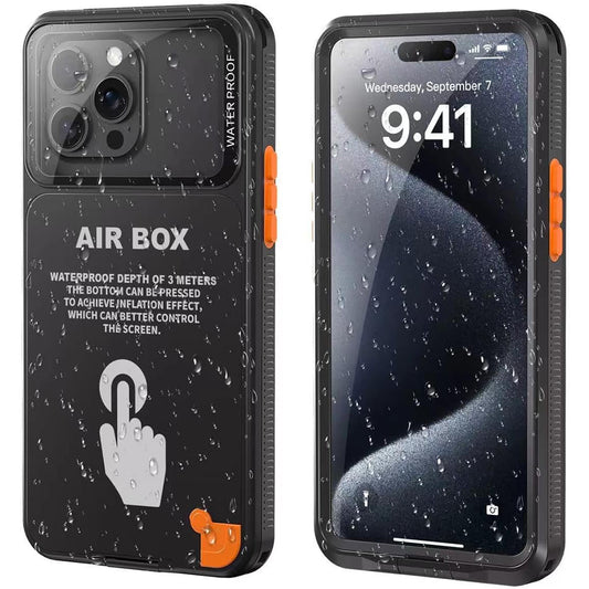 Capa Universal Impermeável para Telemóvel máx. 6.1 polegadas, ShellBox, AirBox, Preta