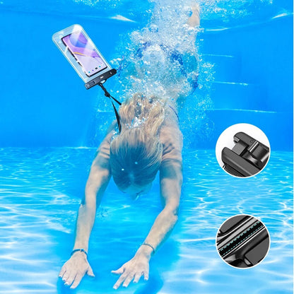 Capa Universal Waterproof para Telefone até 6.5 polegadas, ESR, Preta