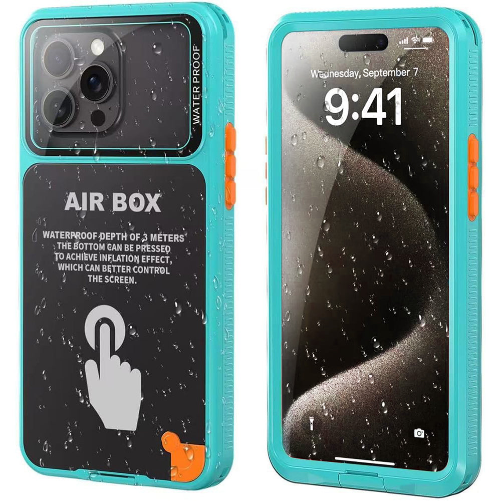 Capa Universal à Prova de Água para Telemóvel máx. 6.7 polegadas, ShellBox, AirBox, Azul
